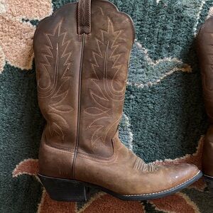 Ariat Tan Western Leather Boots